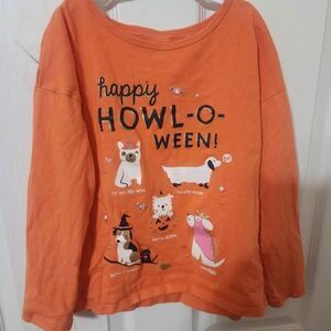 Girls Halloween Shirt Size 7